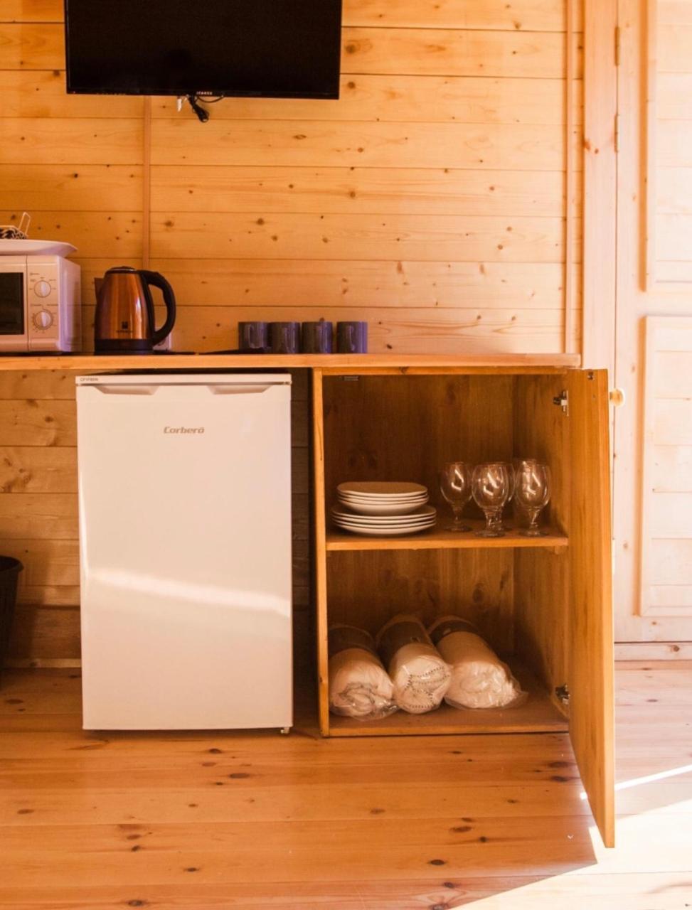 Eco-Wooden Houses Camping Montana Roja El Médano Eksteriør billede