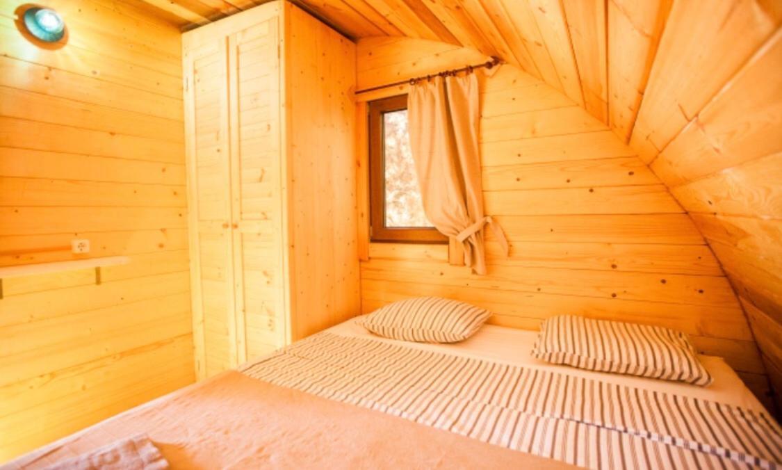 Eco-Wooden Houses Camping Montana Roja El Médano Eksteriør billede