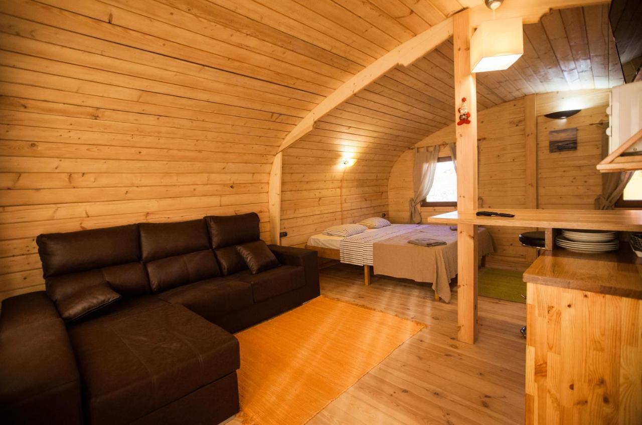Eco-Wooden Houses Camping Montana Roja El Médano Eksteriør billede