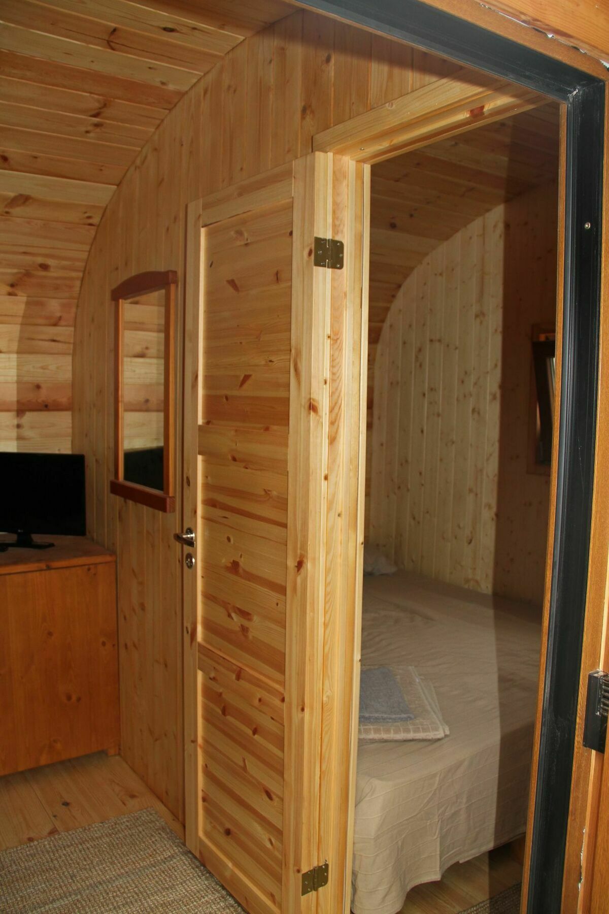 Eco-Wooden Houses Camping Montana Roja El Médano Eksteriør billede