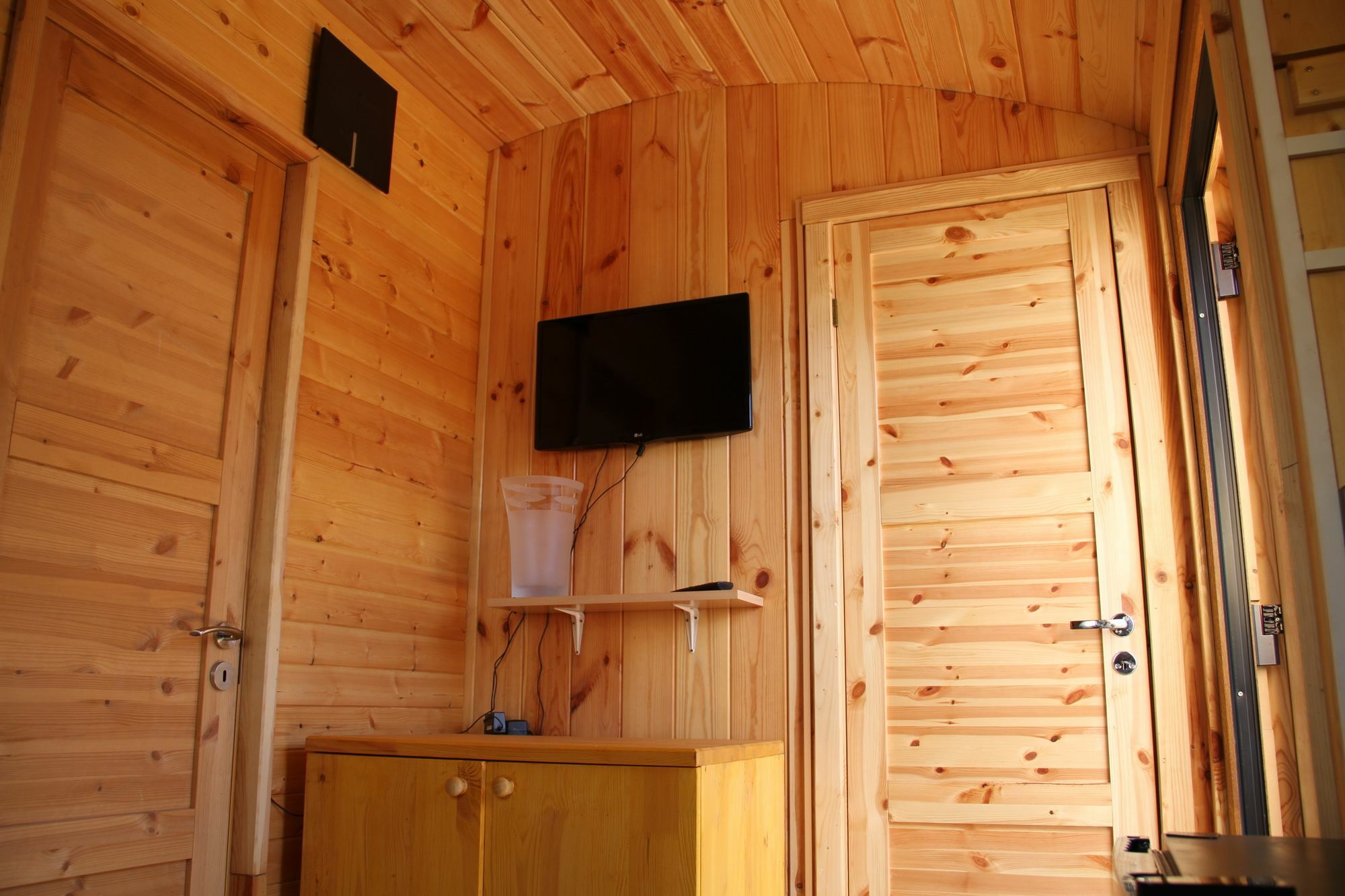 Eco-Wooden Houses Camping Montana Roja El Médano Eksteriør billede